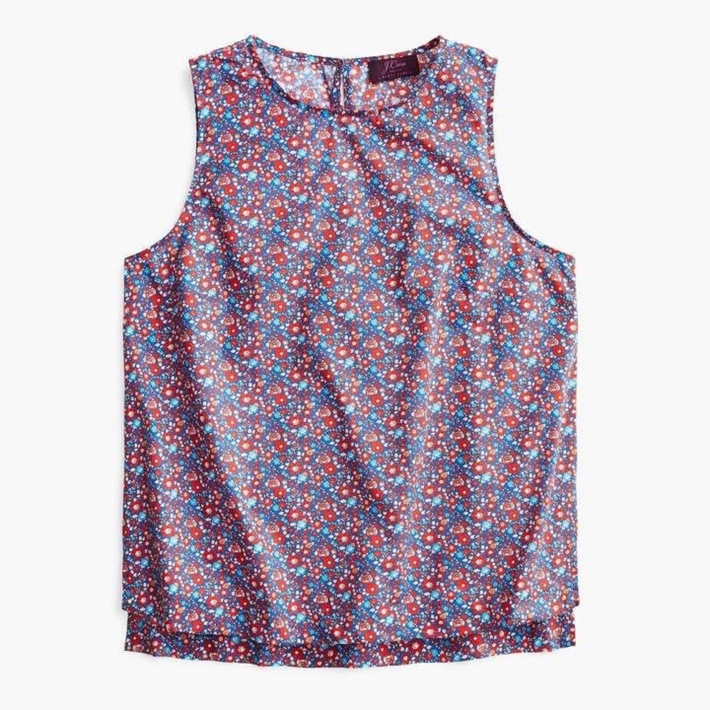 J Crew x Liberty of London Cotton Tank